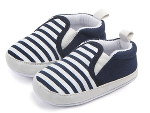 Striped Classic Baby Shoes