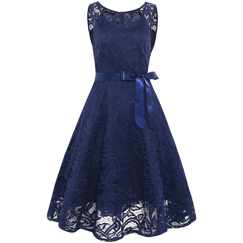 V-neck Lace Dress