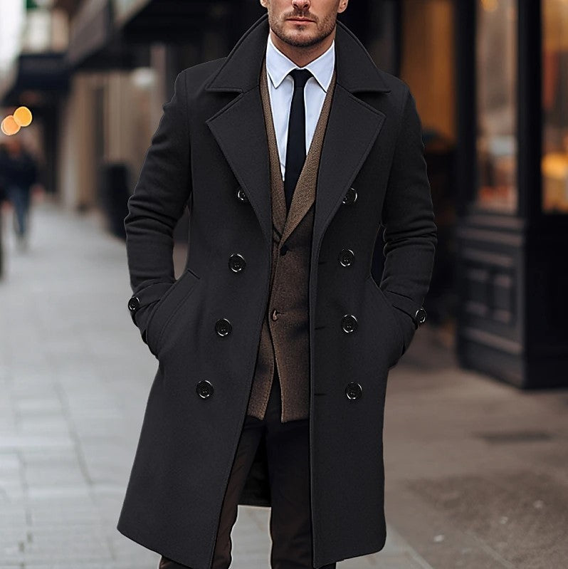 Men Woolen Coat