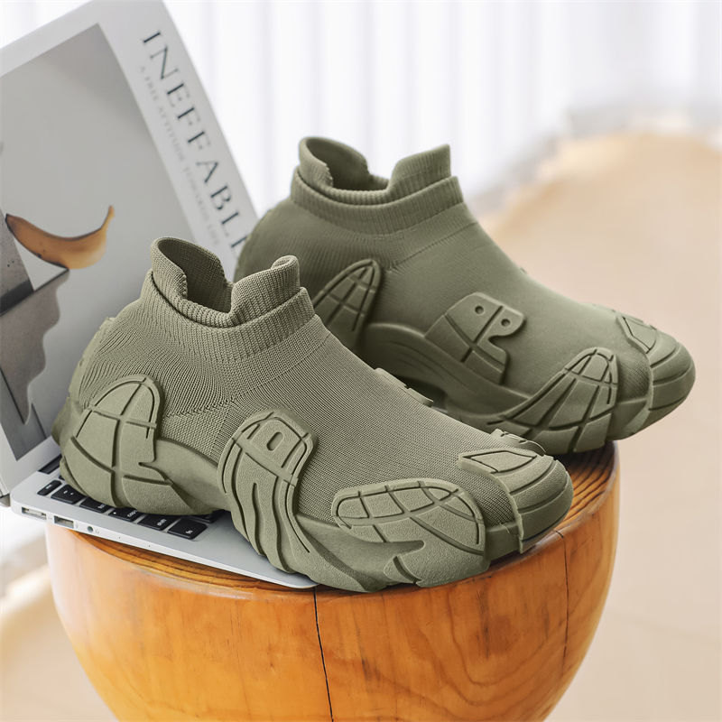 Lace Up Sock Shoes