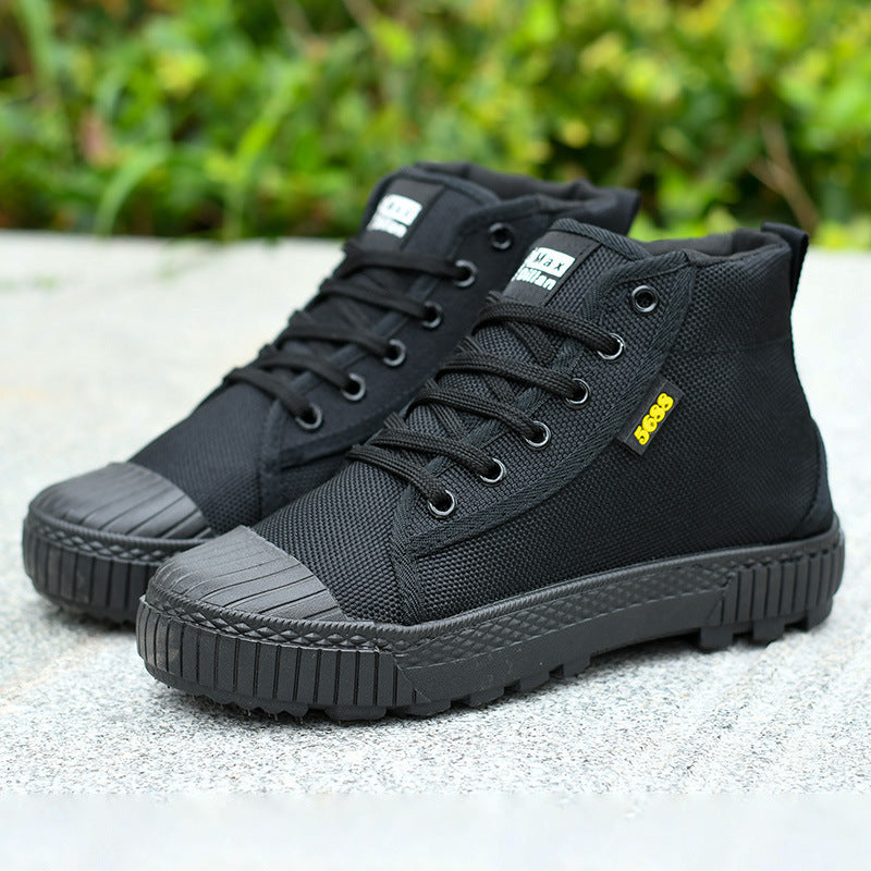 High-low Top Cloth Shoes