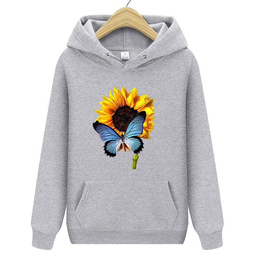 Sunflower Butterfly Sweater