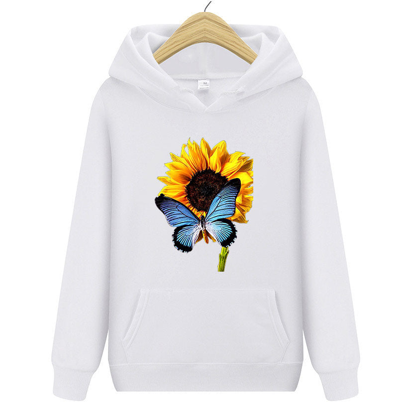 Sunflower Butterfly Sweater