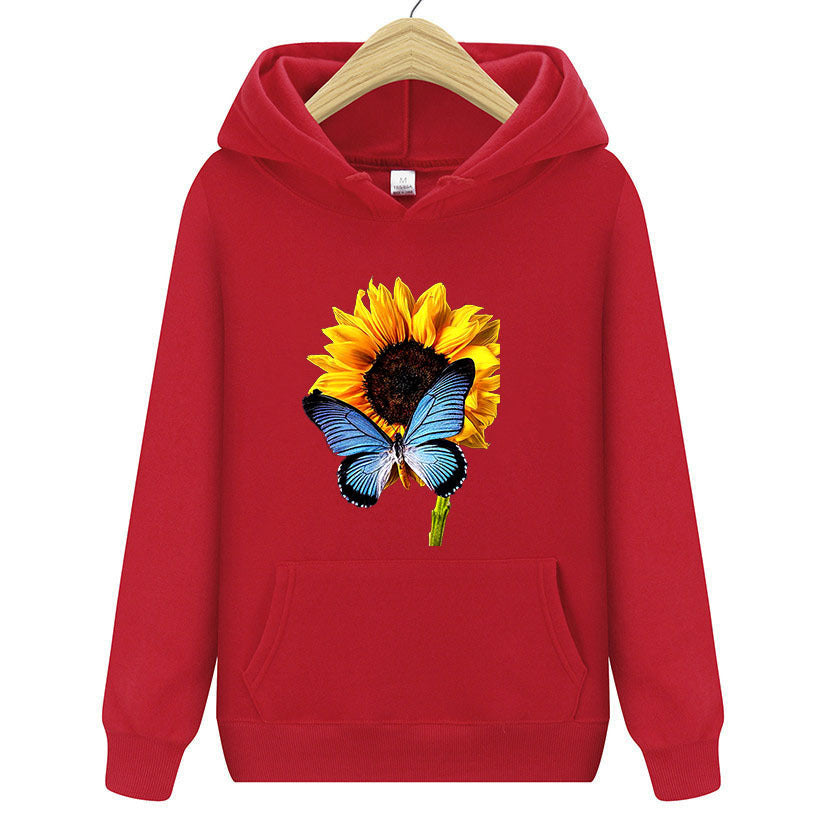 Sunflower Butterfly Sweater