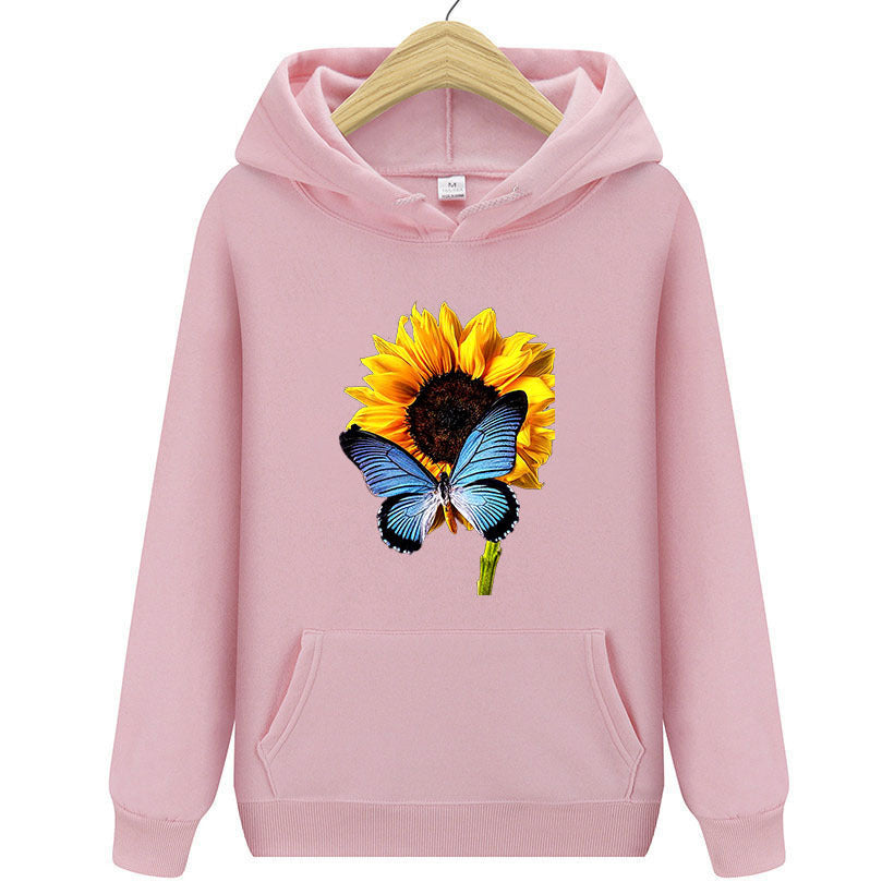 Sunflower Butterfly Sweater