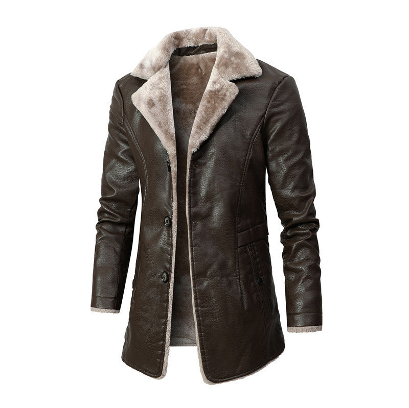 Plush Lapel  Jacket
