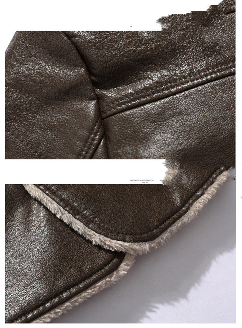 Plush Lapel  Jacket
