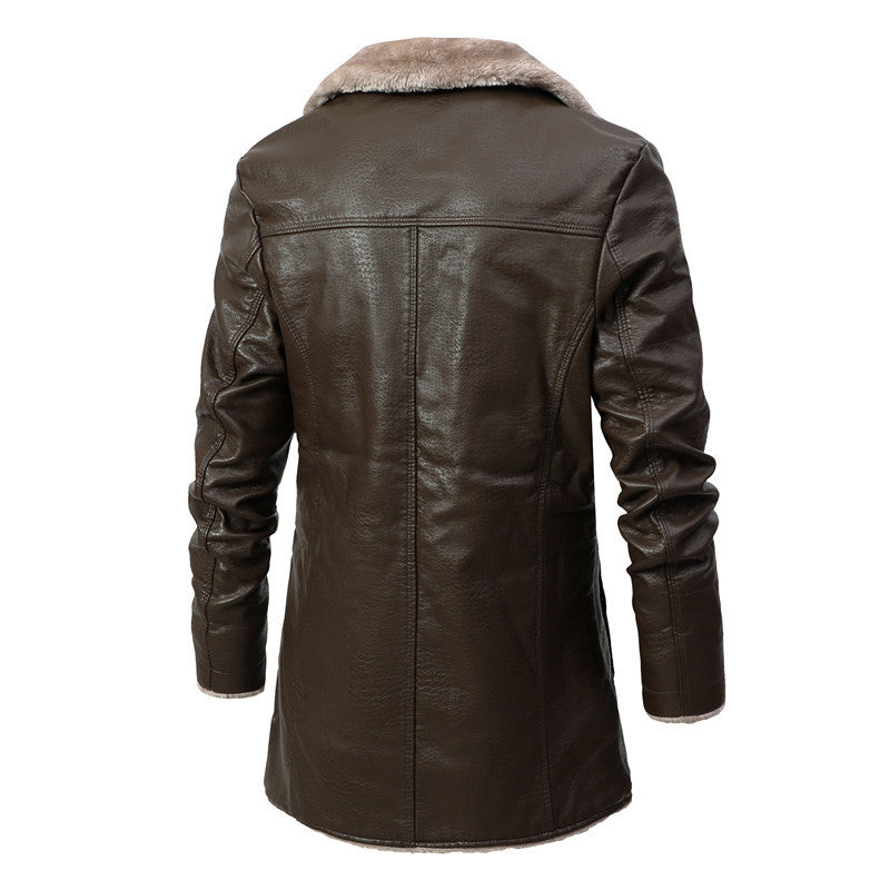 Plush Lapel  Jacket