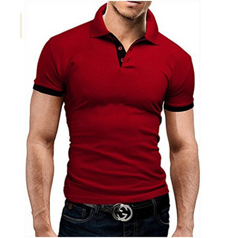 Polo-Shirt Shorts-Sleeve