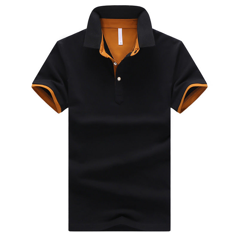 Slim-fit Lapel POLO Shirt