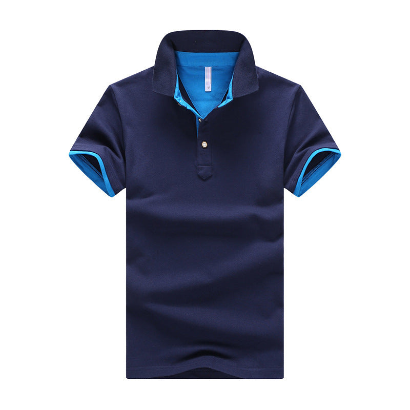 Slim-fit Lapel POLO Shirt