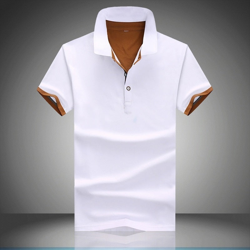Slim-fit Lapel POLO Shirt