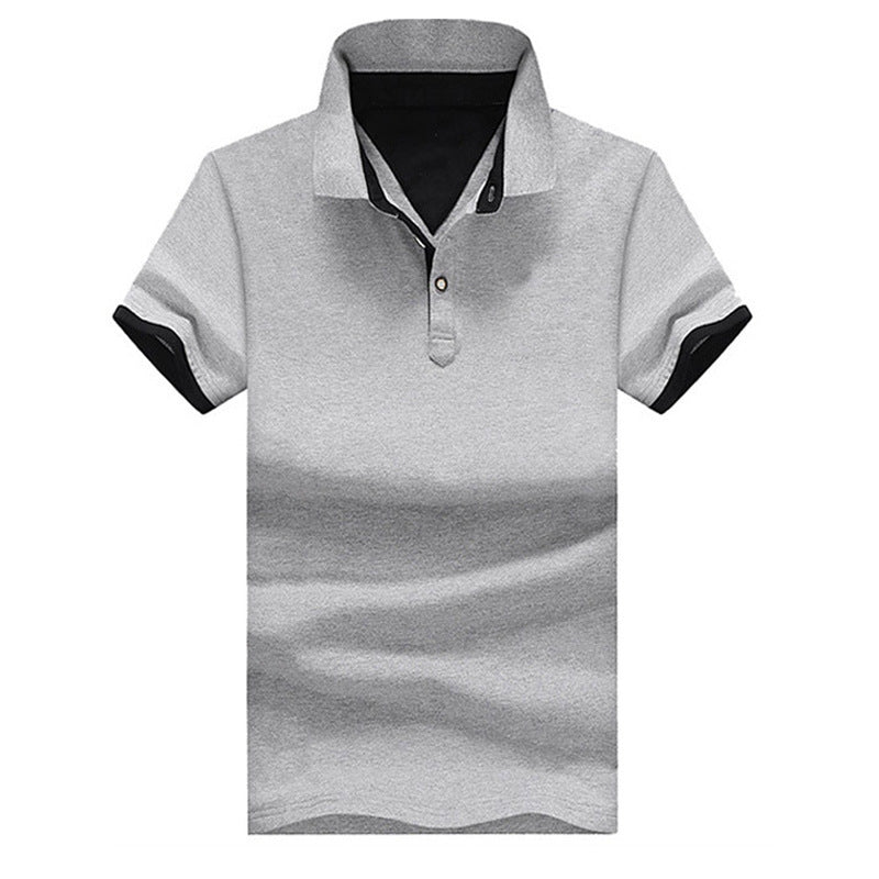 Slim-fit Lapel POLO Shirt