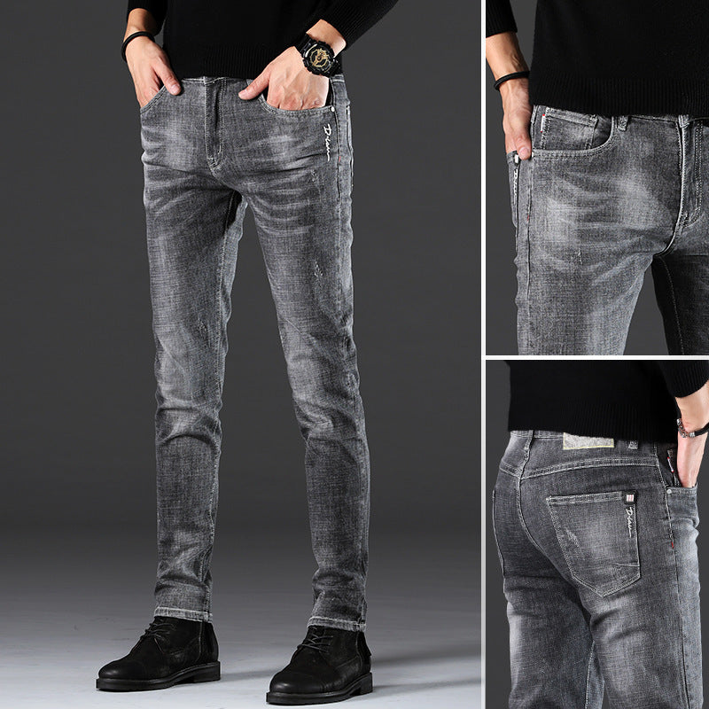 Slim-Fit Casual Jeans