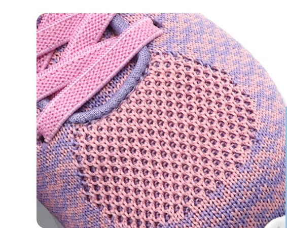 Pure Color Velcro Sneakers