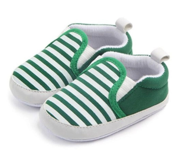 Striped Classic Baby Shoes