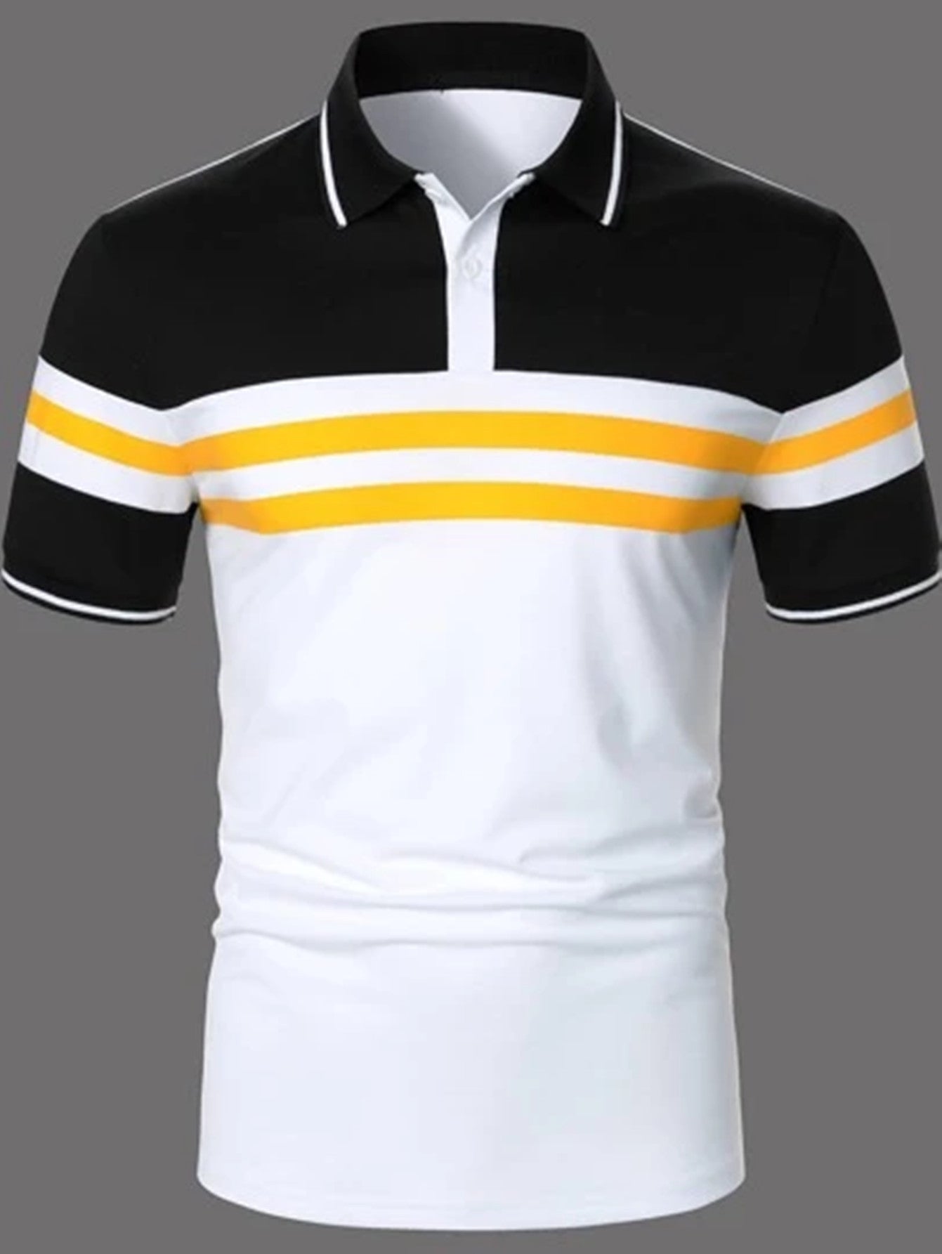 Striped Polo Shirt