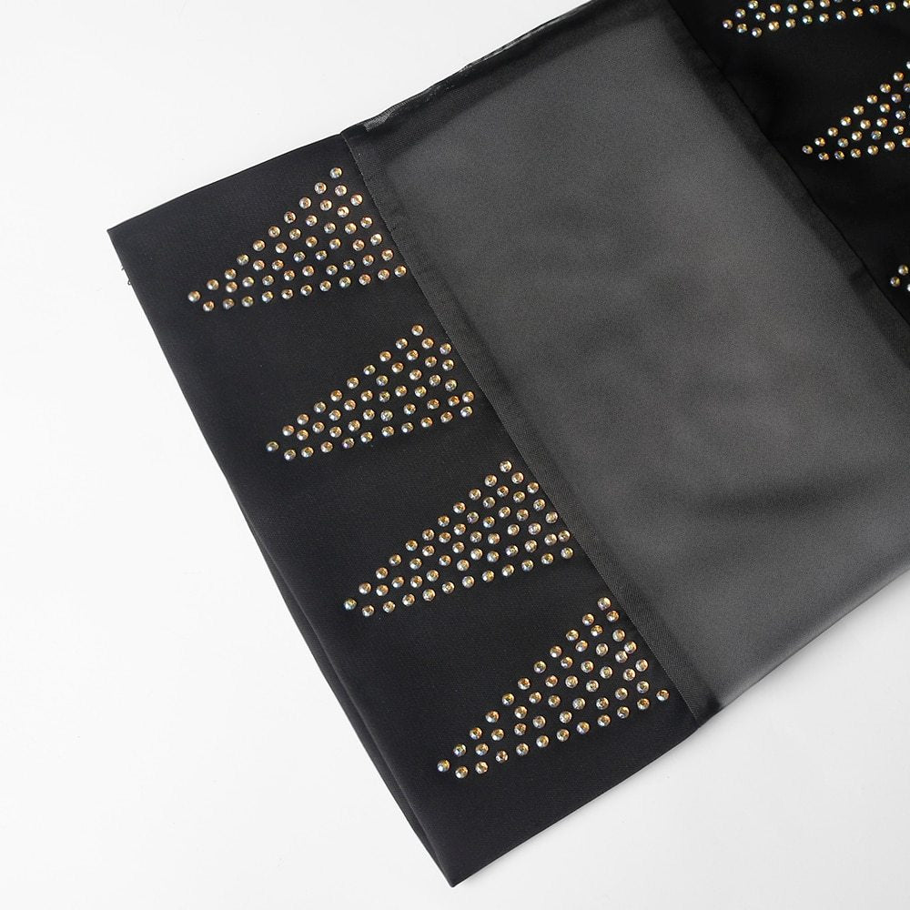 Women's clothing black robe