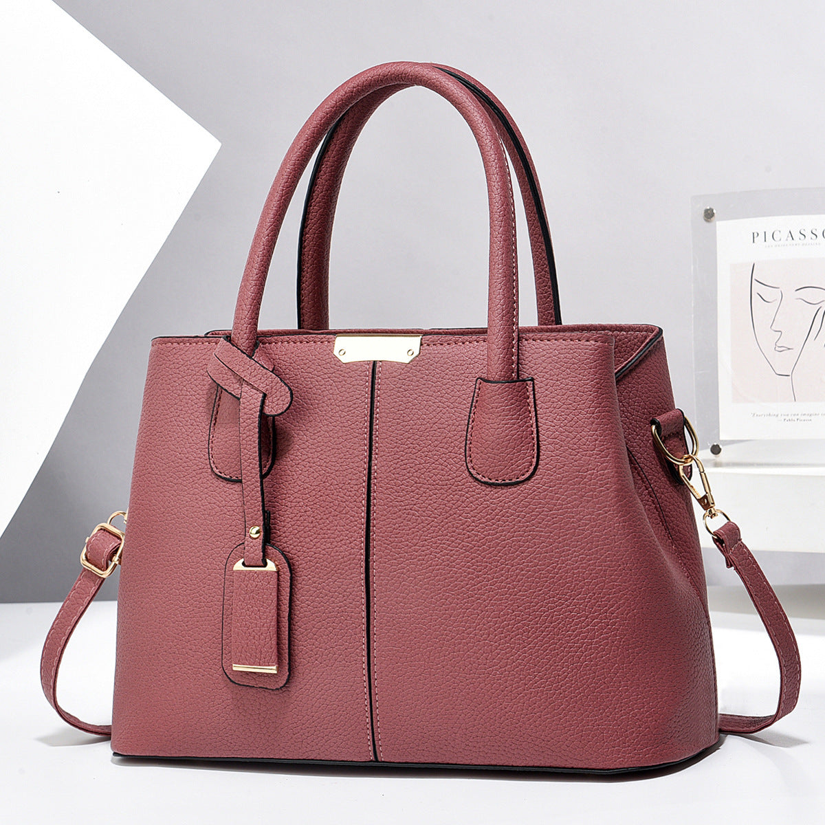 Women PU Leather Handbags Ladies