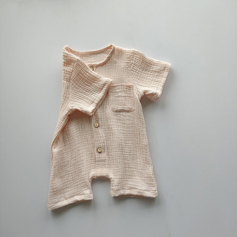 Short-sleeved Rompers