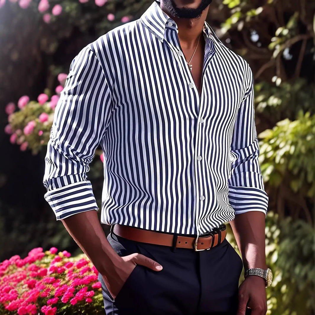 Stripe Printed Shirt
