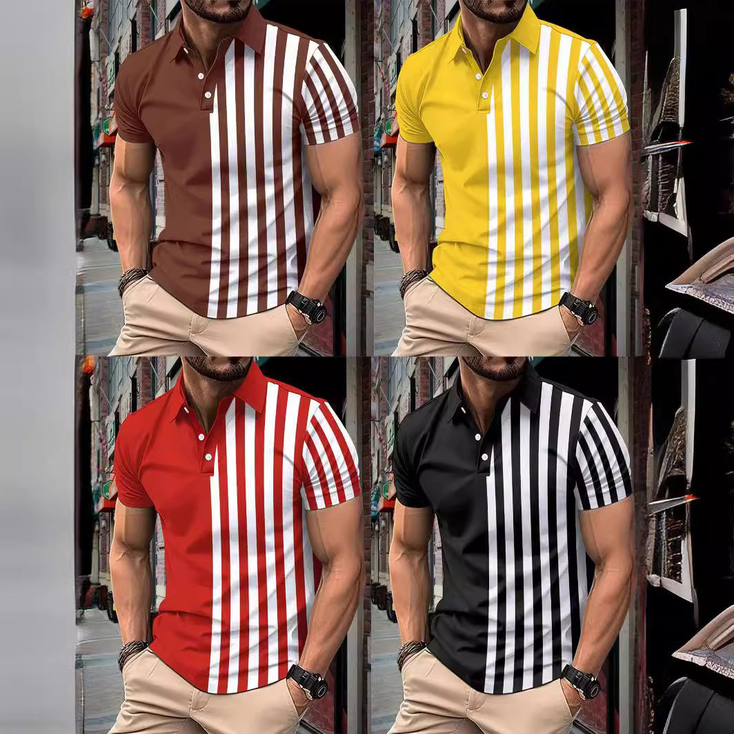 Striped Polo Shirt