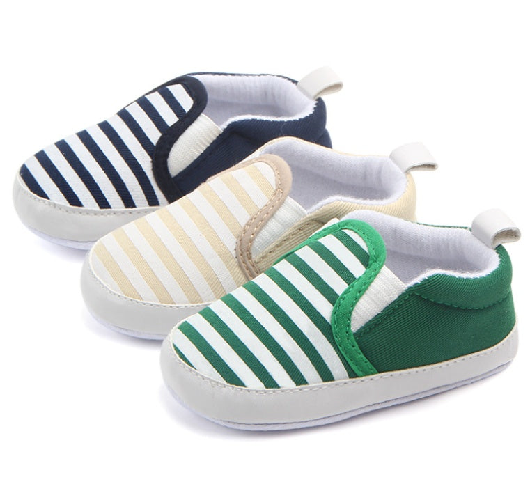 Striped Classic Baby Shoes