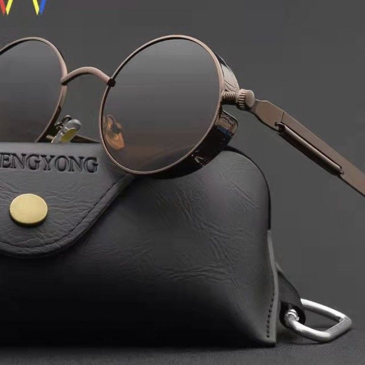 Classic Gothic Steampunk Sunglasses Polarized