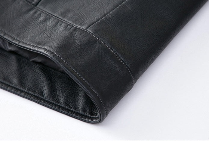 Casual Men's Leather Jacket