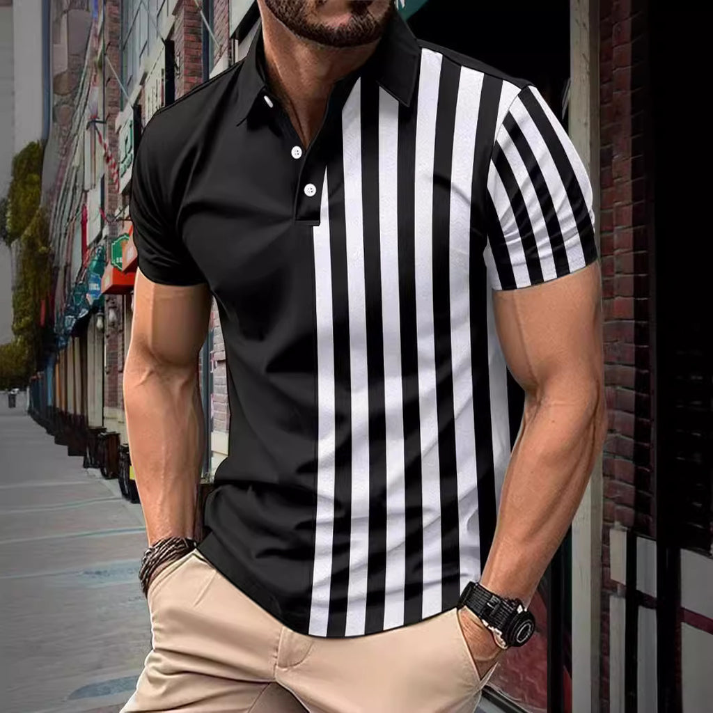 Striped Polo Shirt