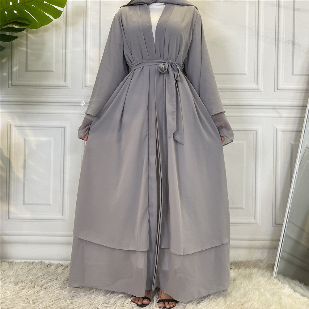 Fashionable Cardigan Chiffon Robe