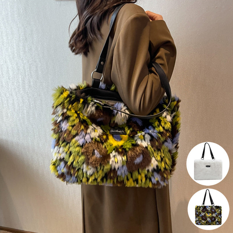 Welcomey Flowers Shoulder Bag Handbag
