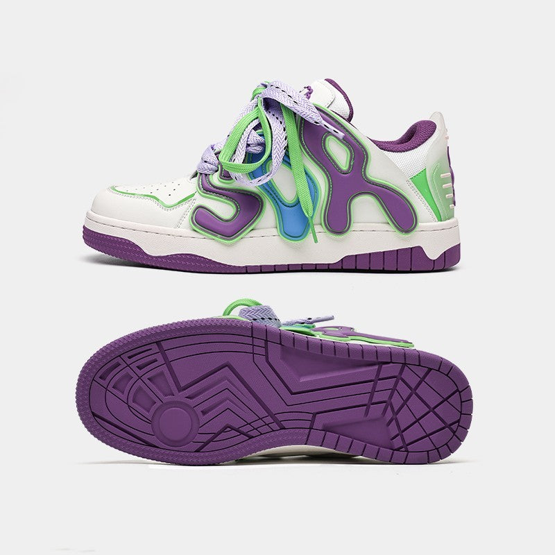 Purple Bread Shoes