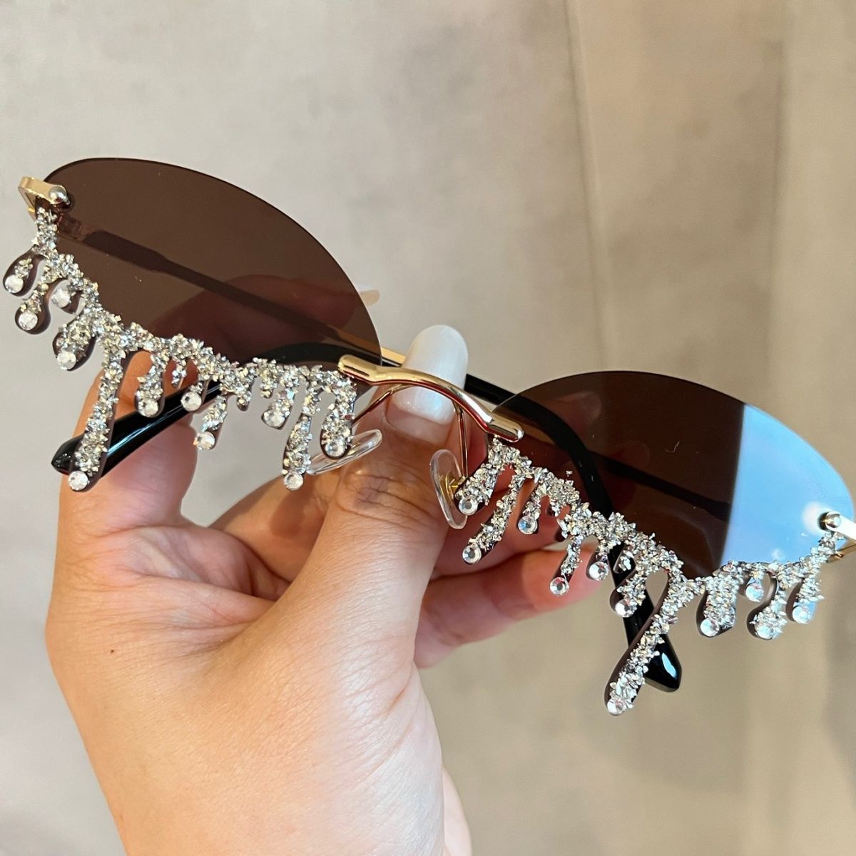 Handmade Tears Sunglasses Photo For  Women