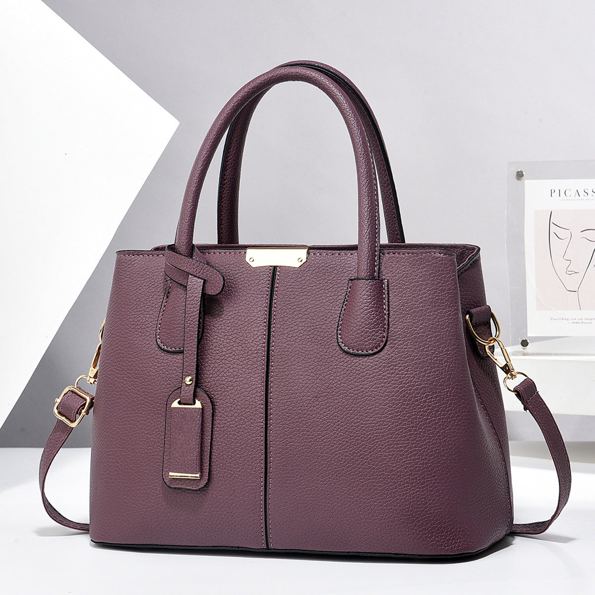 Women PU Leather Handbags Ladies
