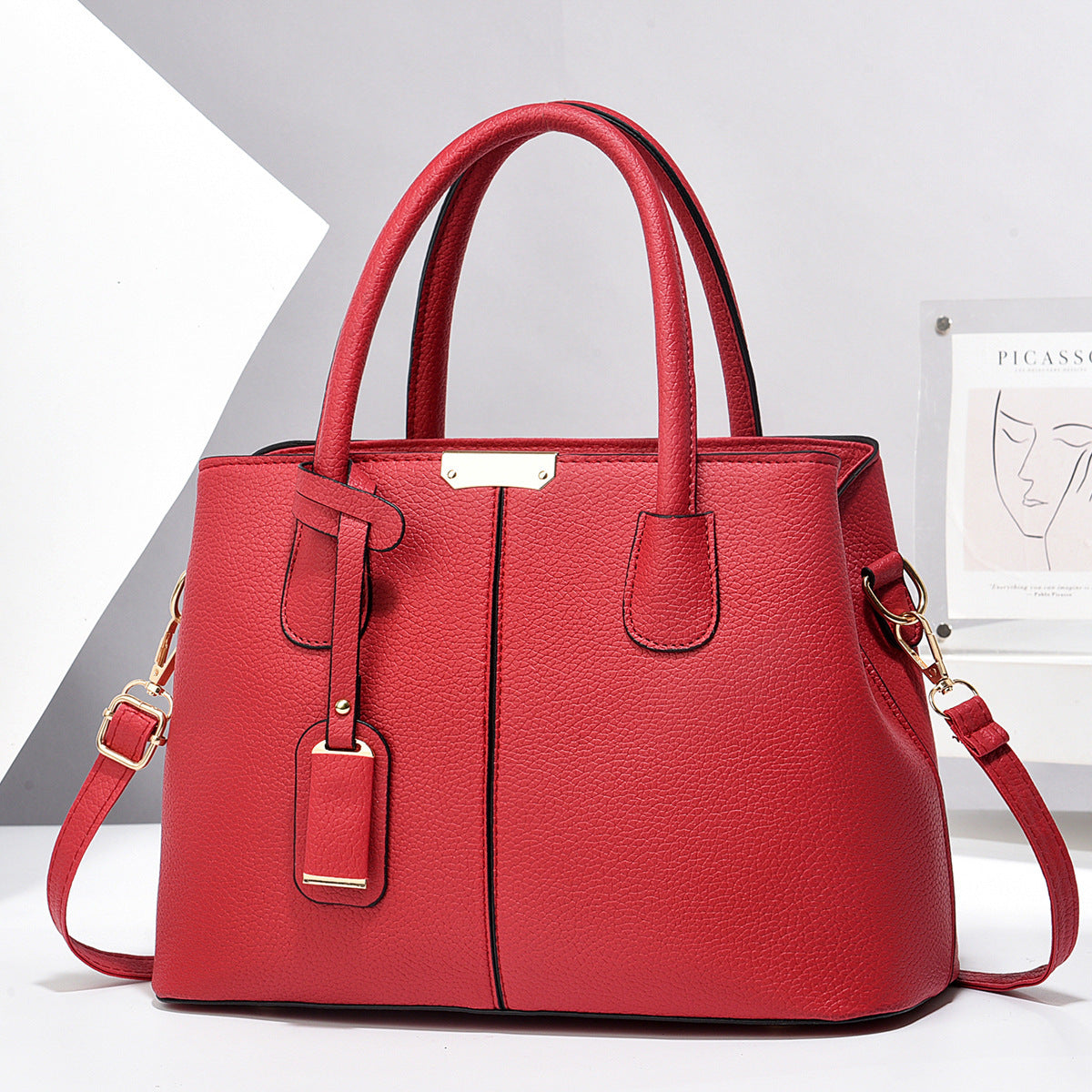 Women PU Leather Handbags Ladies