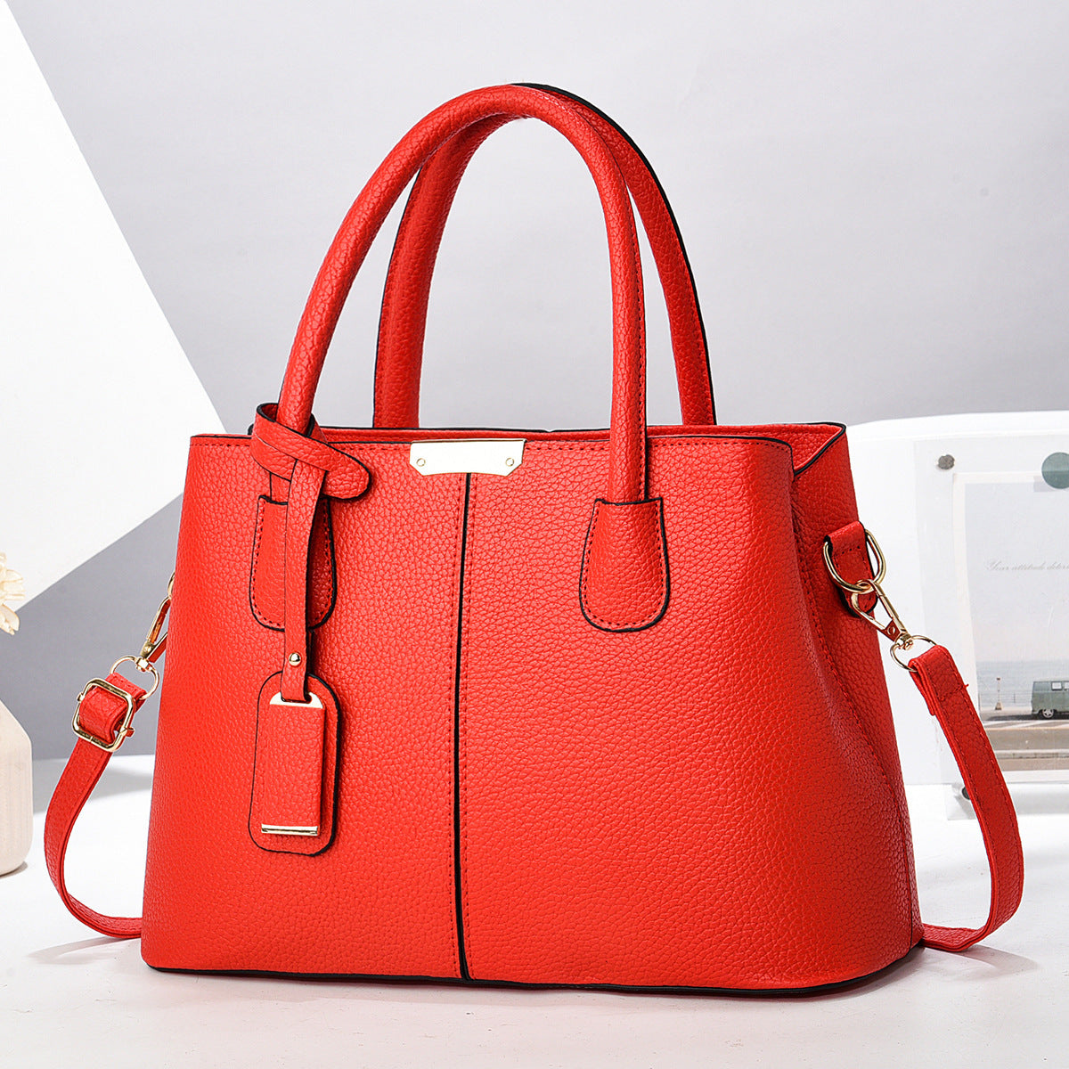 Women PU Leather Handbags Ladies