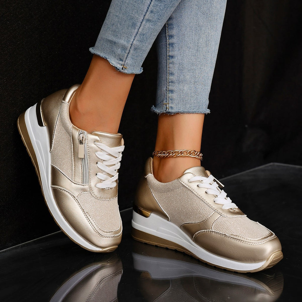 Thick-soled Shoes Walking Running Sports Sneakers