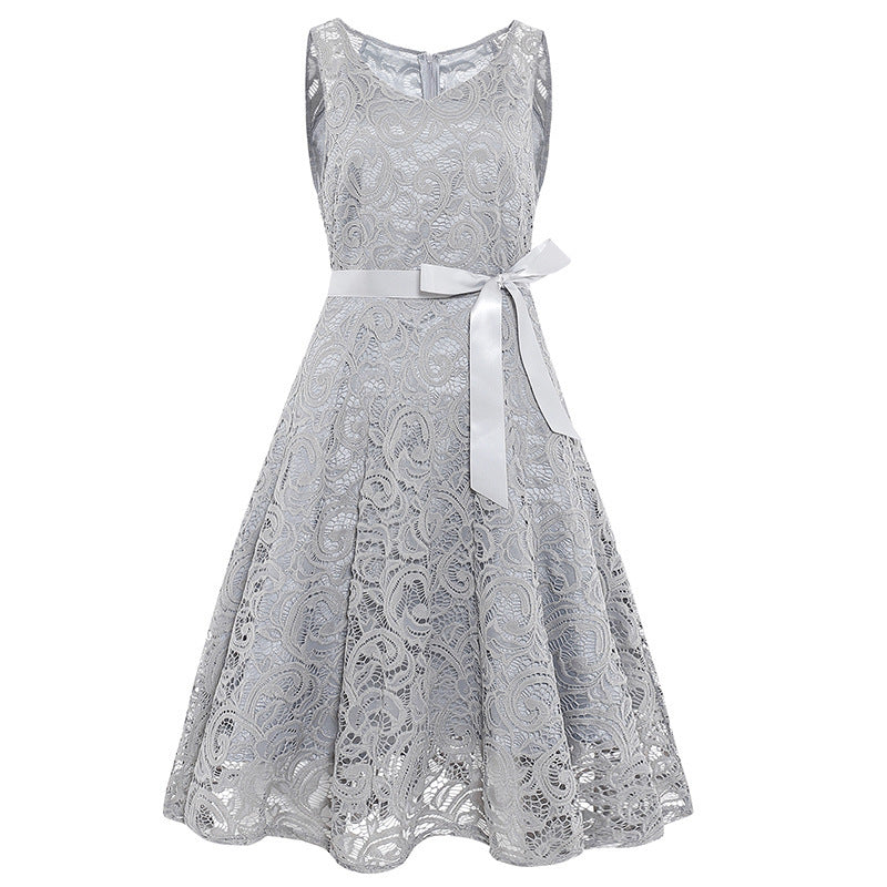 V-neck Lace Dress