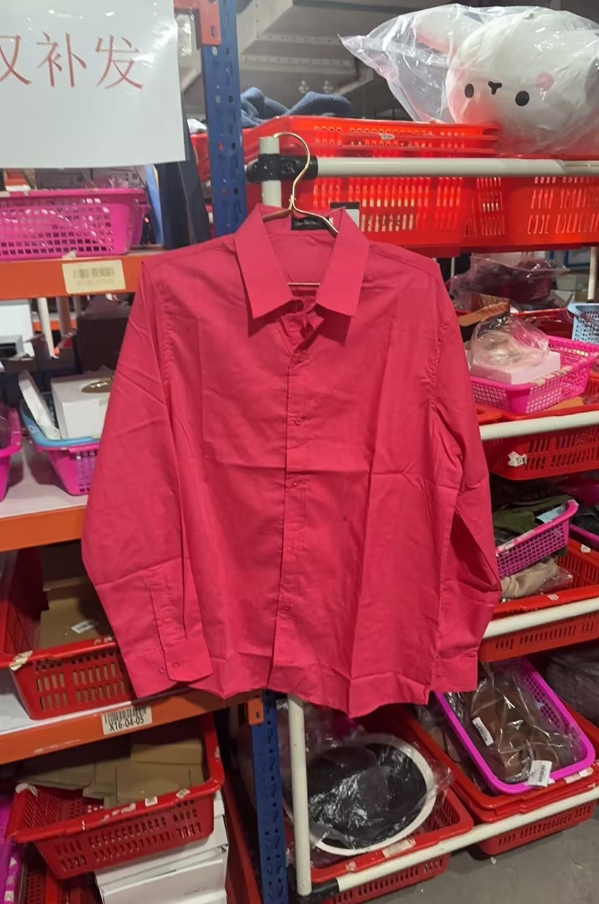 Casual Polo Collar Long Sleeves
