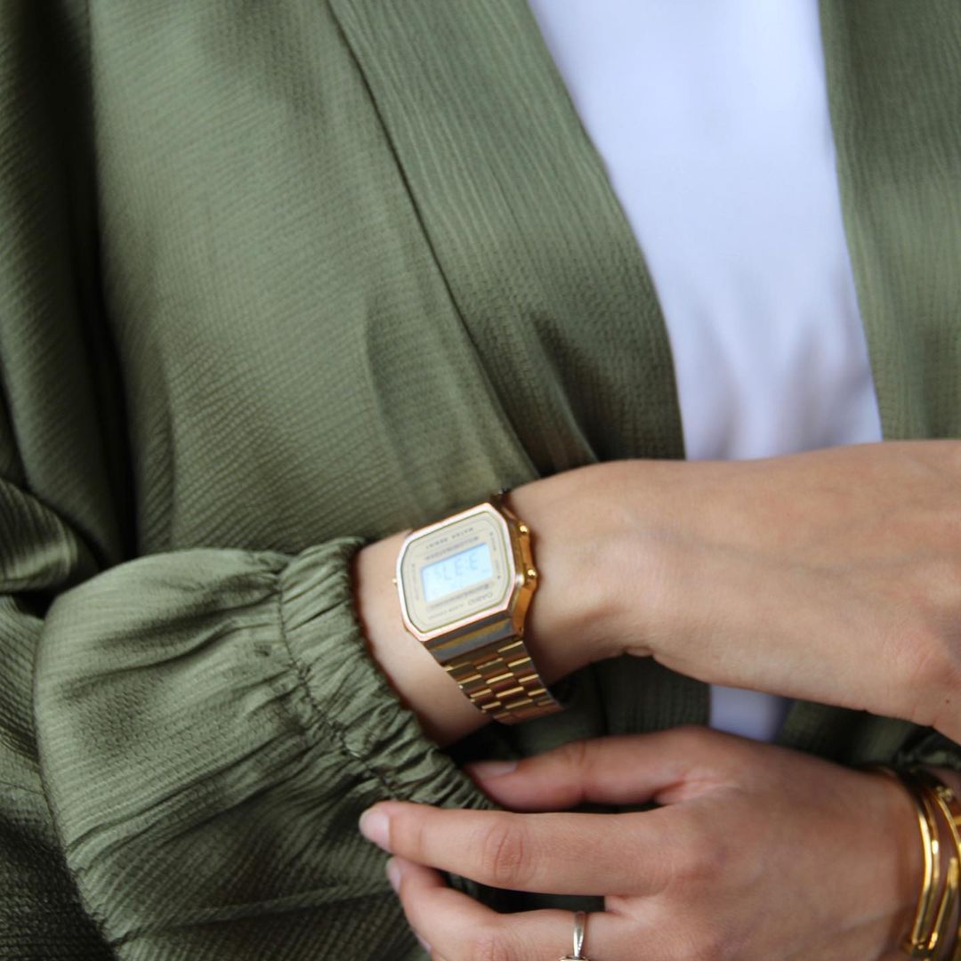 Muslim Women's Wear Bubble Satin Cardigan Dubai Dress