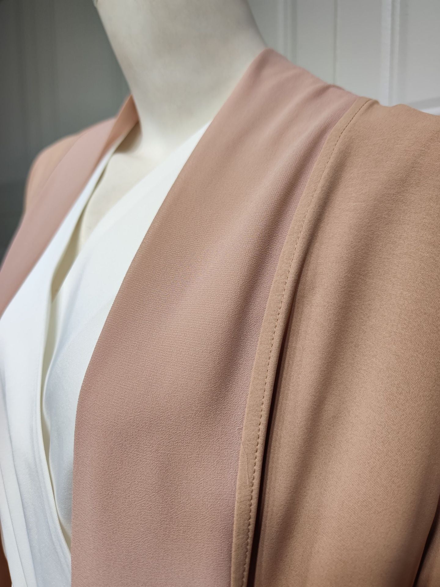 Cardigan Coat Chiffon Patchwork