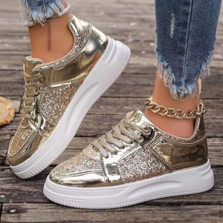 Thick Bottom Round Toe Shoes