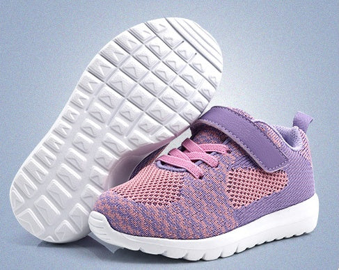 Pure Color Velcro Sneakers
