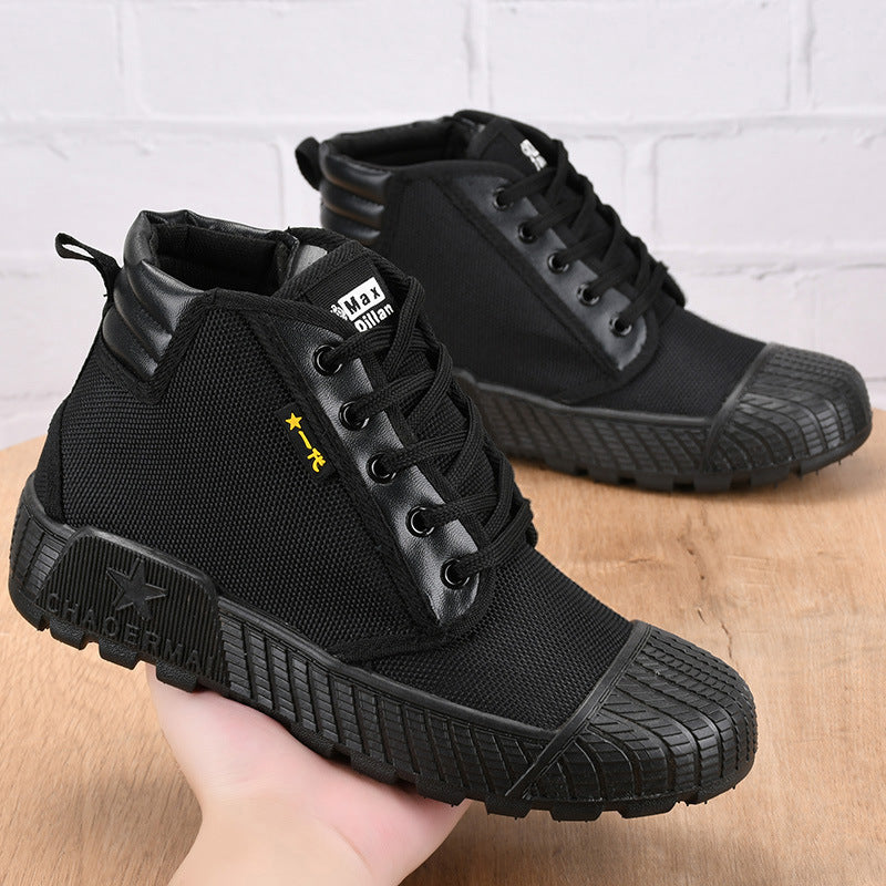 High-low Top Cloth Shoes