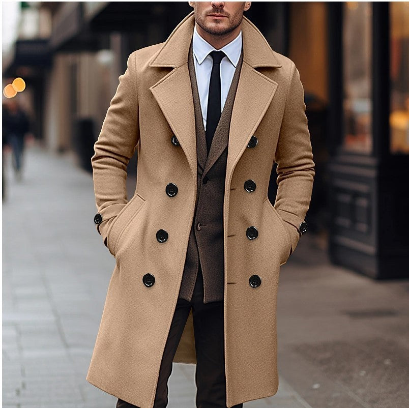 Men Woolen Coat