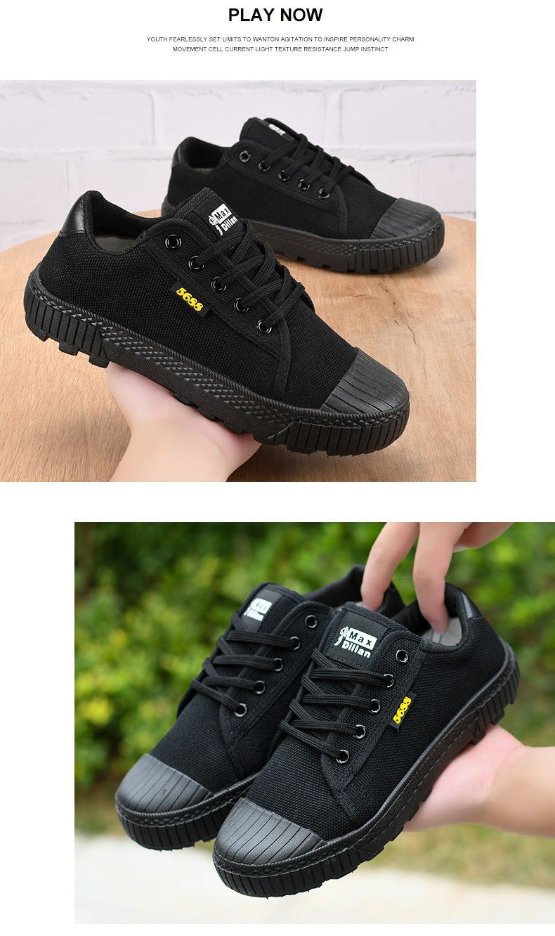 High-low Top Cloth Shoes