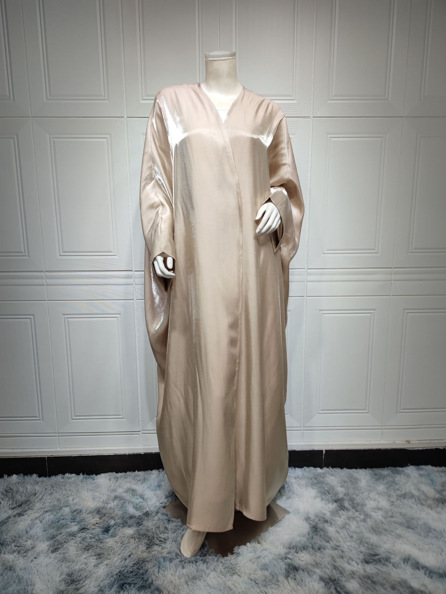 Bright Silk Satin Robe