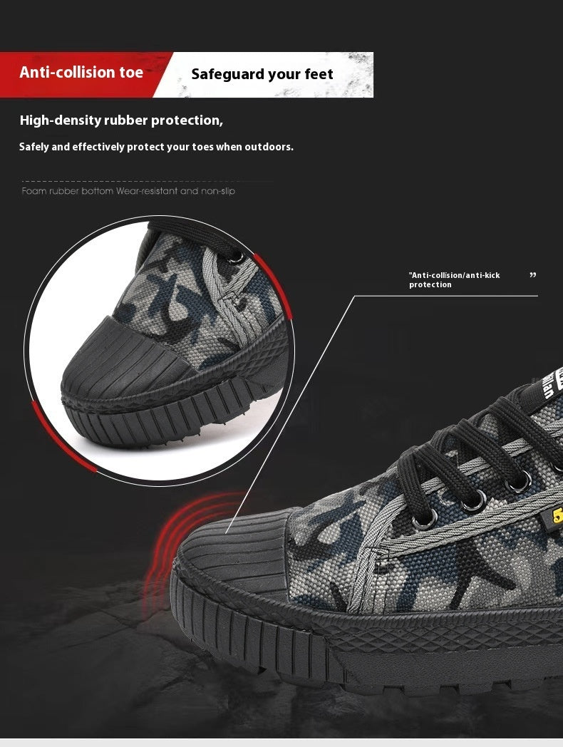 High-low Top Cloth Shoes