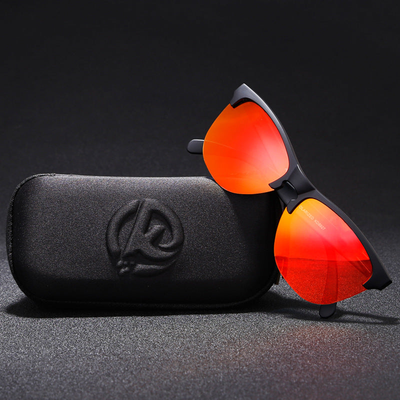 TR90 Half-frame Polarized Sunglasses